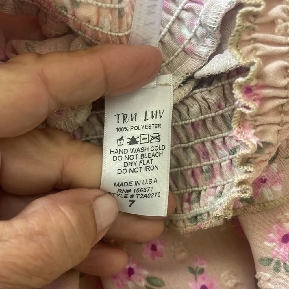 TRU LUV Girls Two Piece Outfit Size 7-8 - Picture 7 of 10